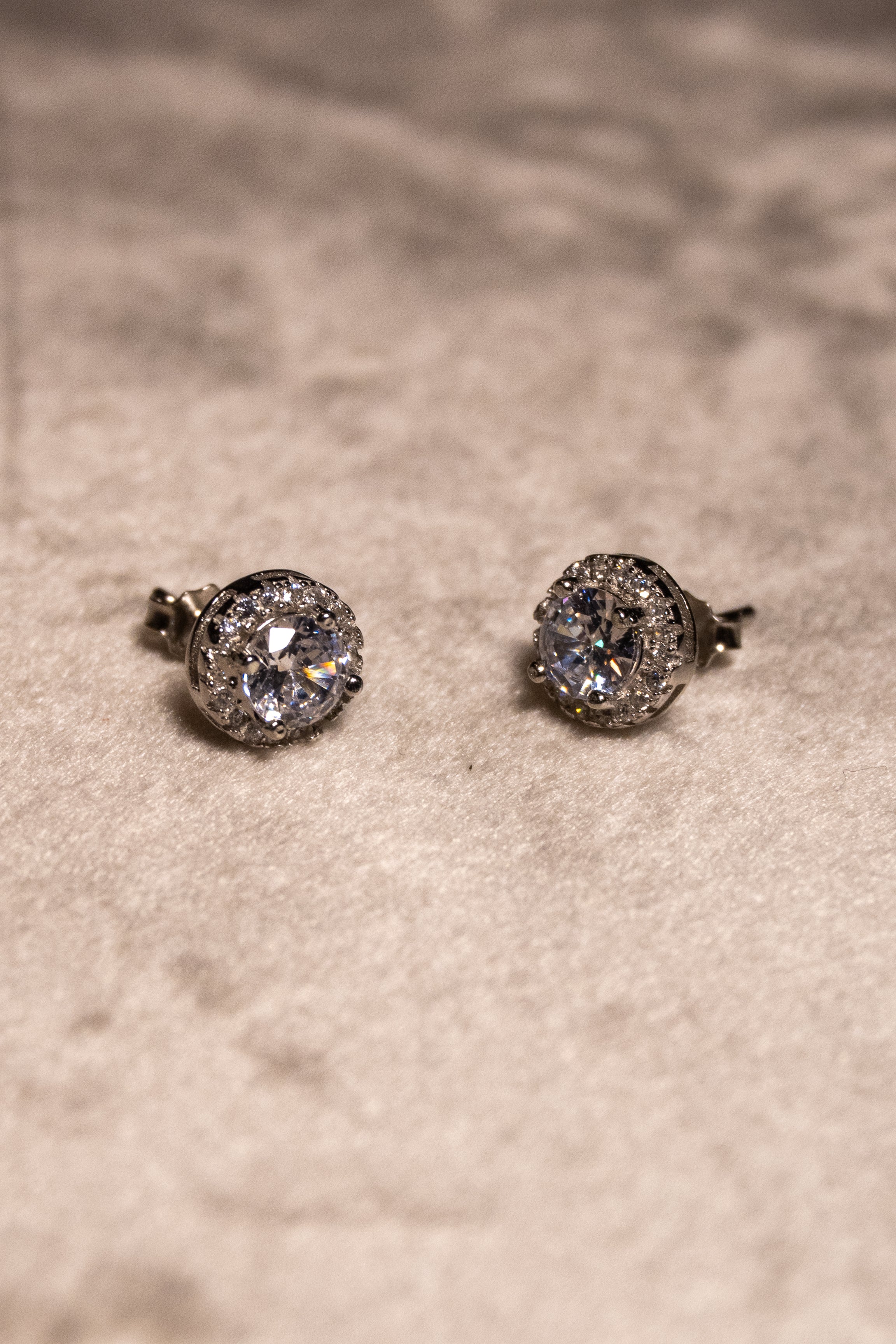Stellar Shine Silver Earrings
