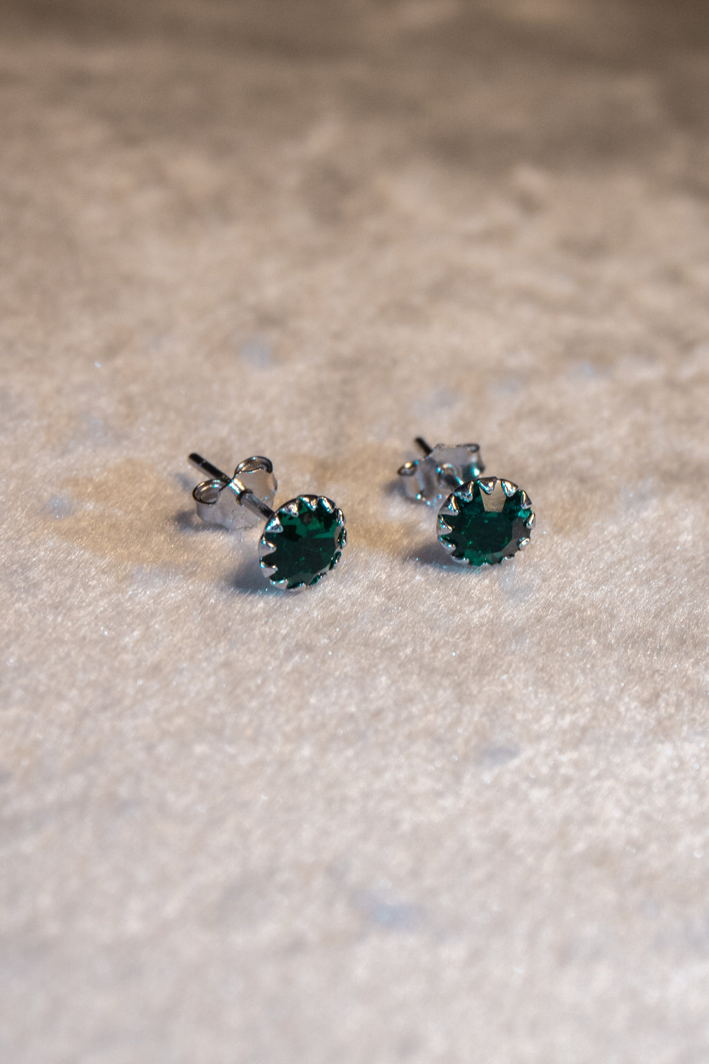 Wild Halo Silver Earrings
