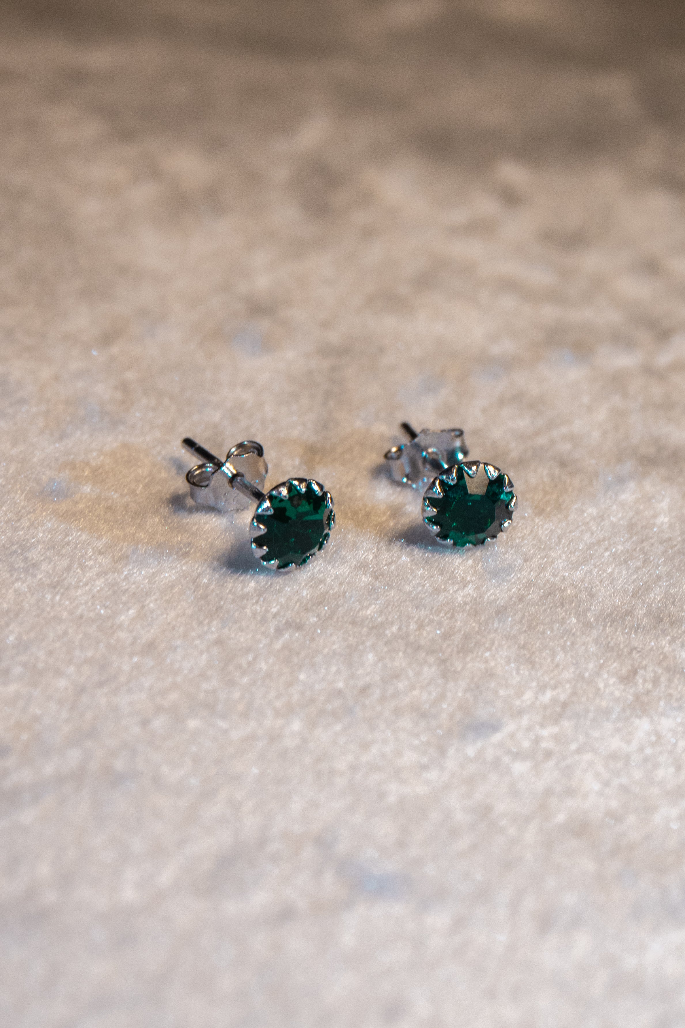 Wild Halo Silver Earrings