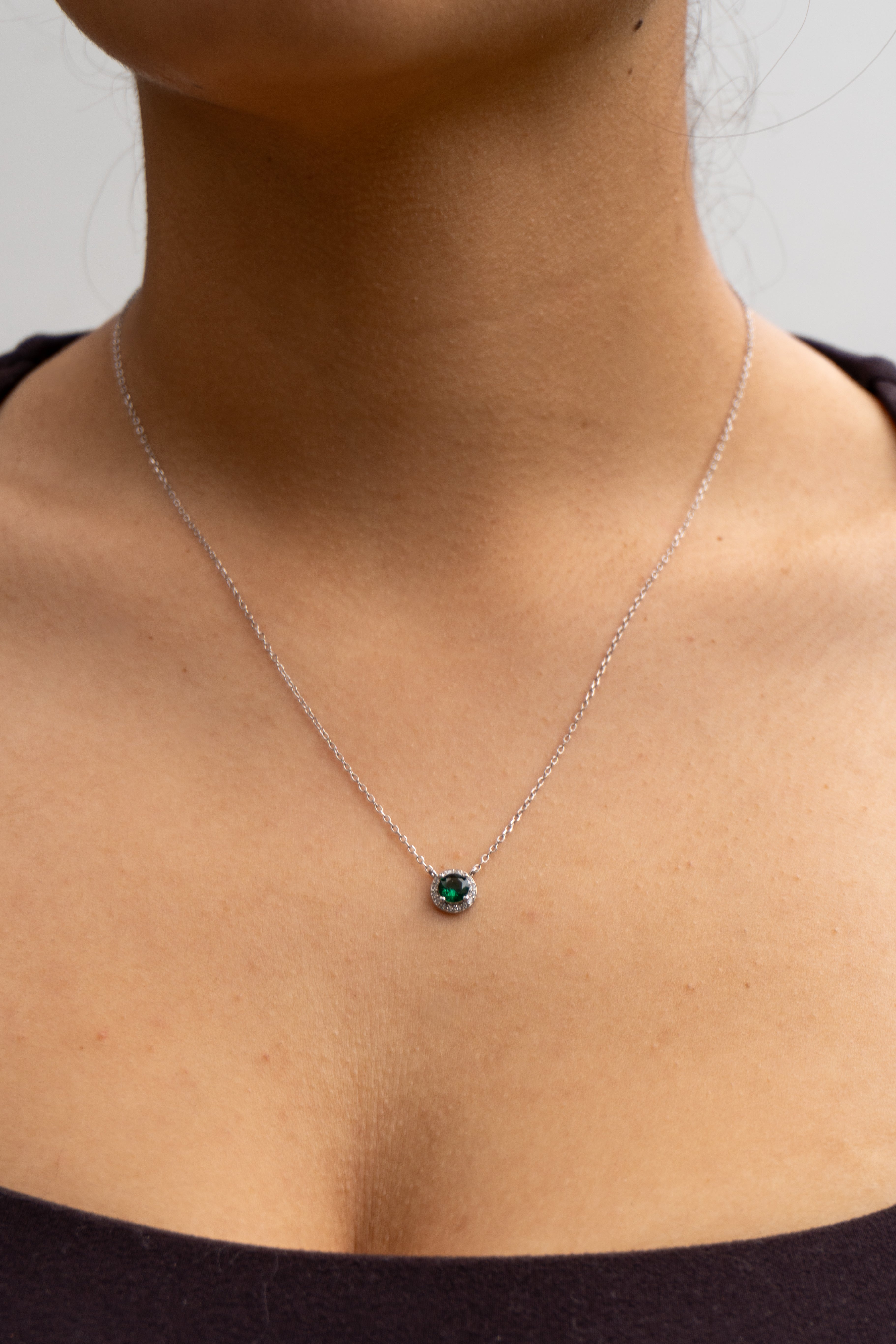 Wild Halo Silver Necklace