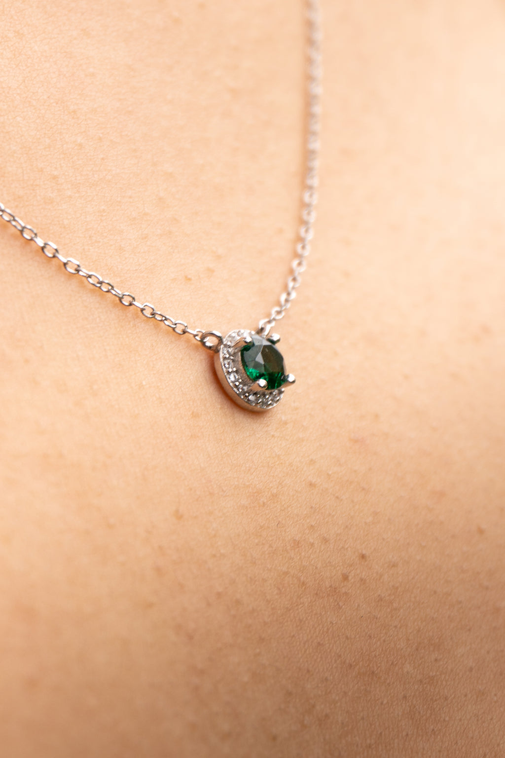 Wild Halo Silver Necklace
