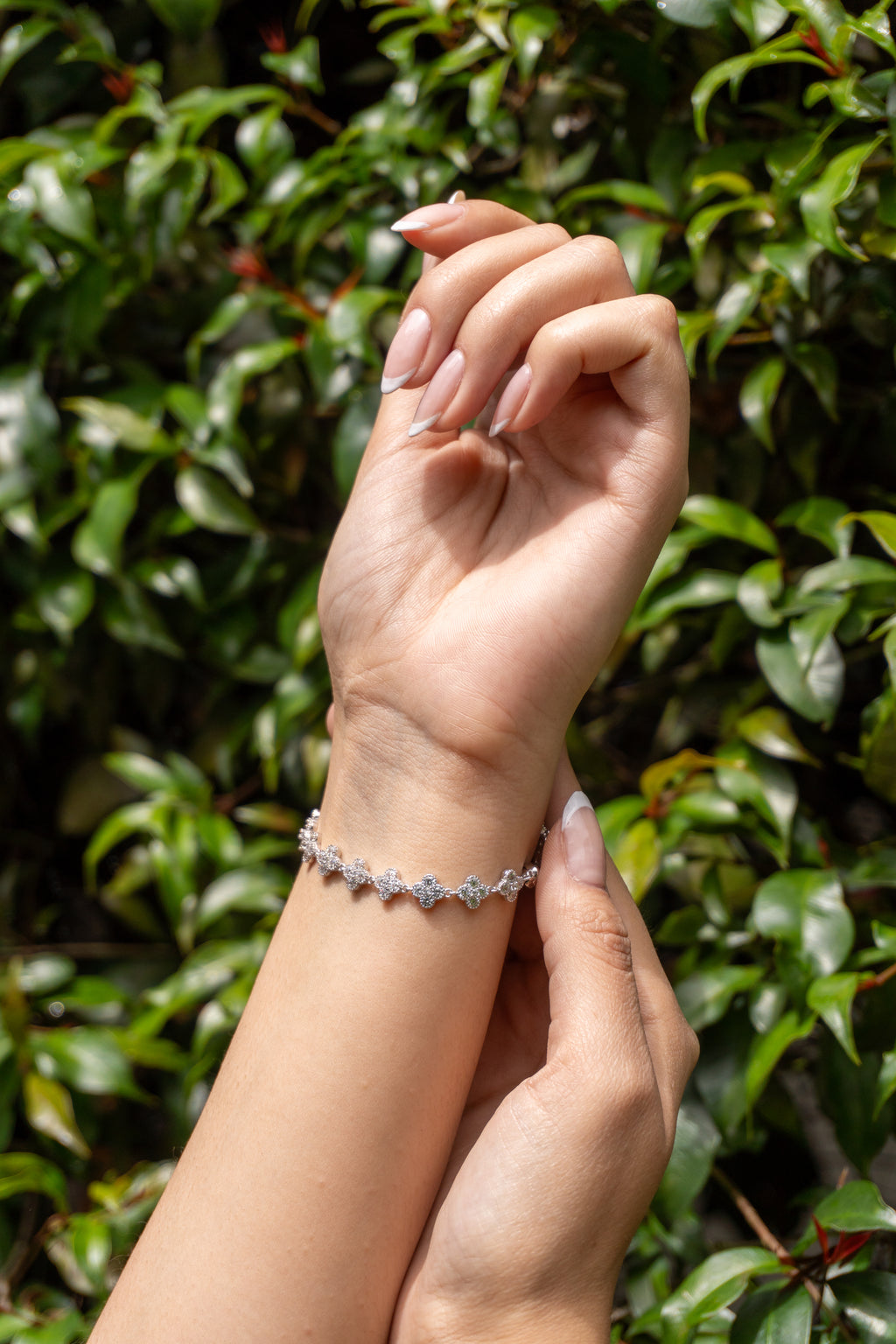 Eternal Flower Silver Bracelet